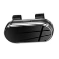 thumbnail image 4 of Soporte para gafas de sol para visera de coche, organizador de almacenamiento de gafas, estuche rígido para gafas de sol de coche, clip para visera de Plata Negro, 4 of 8