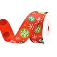 thumbnail image 2 of CEHVOM Christmas Ribbon Holiday Decoration Roll Ribbon Ornament Gift Box Ribbon, 2 of 2