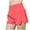 Watermelon Red, variant on gbyLJF Womens Workout Shorts Solid Quick-Dry High Waist Athletic Shorts Lightweight Side Split Gym Tennis Shorts White L