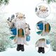 thumbnail image 3 of Claus Mayordomo Sosteniendo Bandeja Pintada A Mano Resina Ornamento Lindo Santa Claus Decoración Resina Estatua Yuarrent HA039174-00, 3 of 6