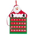 thumbnail image 2 of 2026 Christmas Countdown Calendar Pendant Santa Claus Christmas Socks Calendar Felt Calendar Decoration, 2 of 2