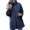 A3-Dark Blue, variant on LEKODE Rain Jacket Men Packable Golf Jacket Stylish Jacket with Pocket Waterproof Jacket Lightweight Portable Rain Coat Dustproof with Hood Slim Fit Daily Wear Green M