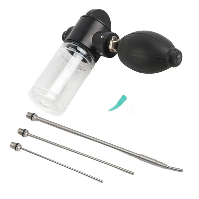 Plumero de bulbo para control de plagas con 3 boquillas de acero inoxidable, juego de herramientas para eliminar termitas, para agricultura y silvicultura.
