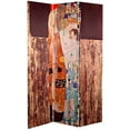 thumbnail image 6 of Oriental Furniture 6 ft. Tall Room Divider - Block Bauer - 3 Panel, 6 of 6