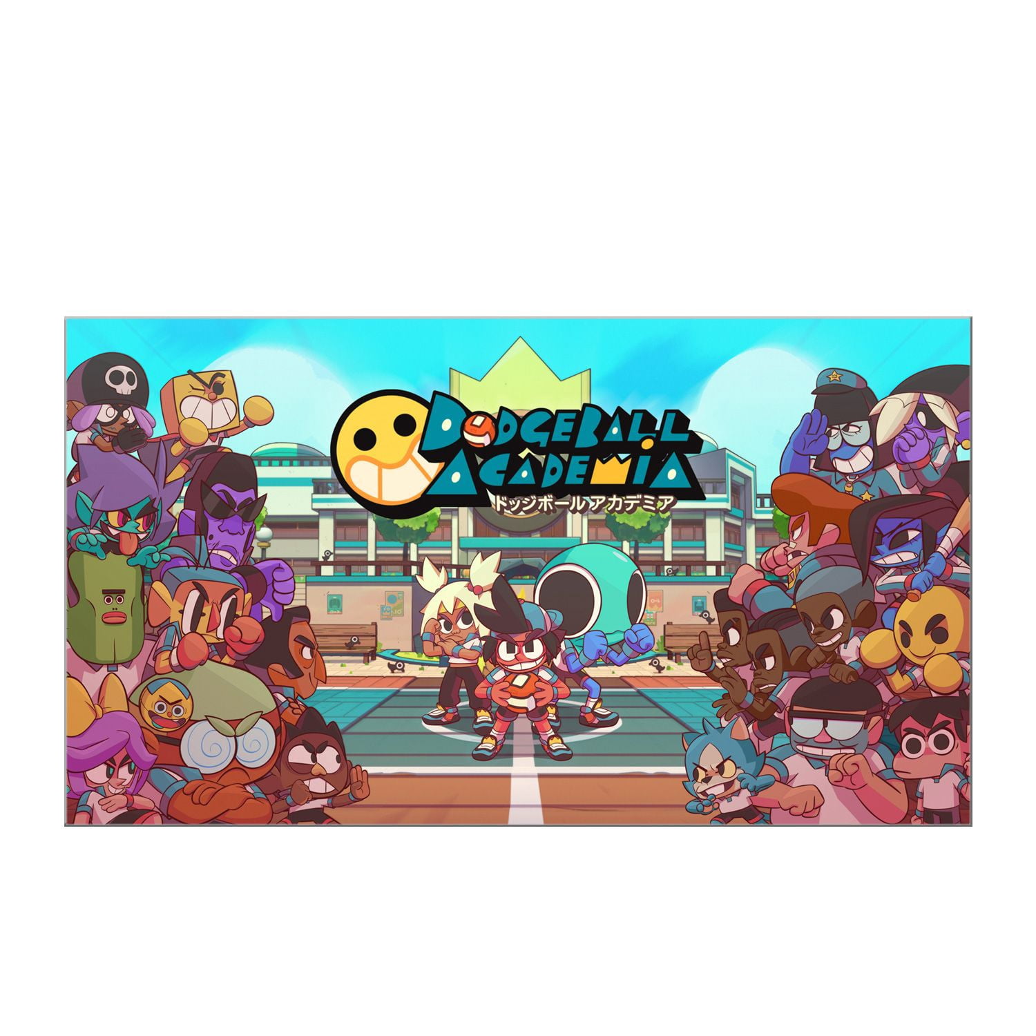 Jeu Nintendo Switch - Dodgeball Academia - Version EUR/FR Avec Notice - Très Bon état