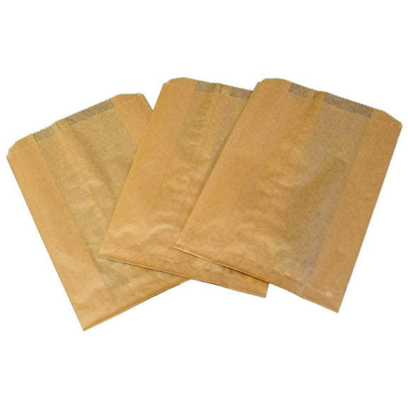 Hospeco Receptacle Liners 7.50" Width x 10.25" Length x 3.50" Depth - Kraft Paper - 500/Carton - Sanitary Napkin