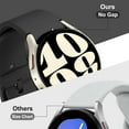 thumbnail image 5 of ALMNVO Bands Compatible with Samsung Galaxy Watch 6 Band 44mm 44mm, Galaxy Watch 6 Classic 43mm 47mm, No Gap Soft Silicone Sport Replacement Strap for Galaxy Watch 6 Band Women Men, 5 of 10