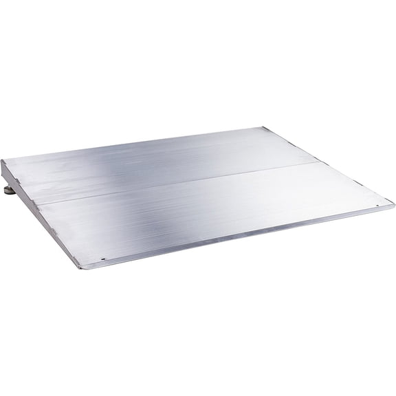 Elev8 Prairie View Industries ATH2436 Adjustable Threshold Ramp, 24 in X 36 in, 15 Pound, Plain Aluminum, 24" L x 36" W 2-3 1/2" Rise