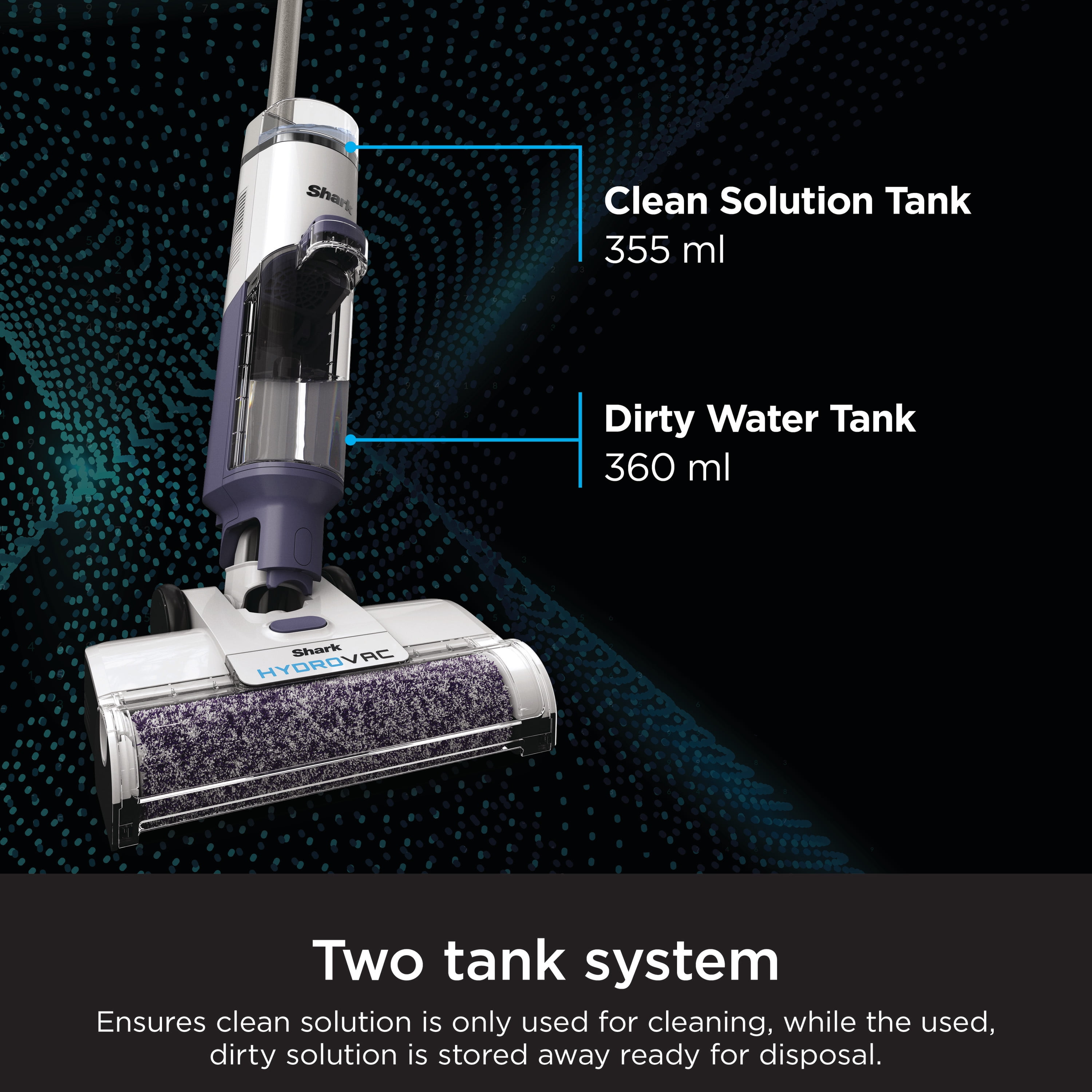 Shark HydroVac Cordless Pro 3 in 1 Vacuum, Mop & SelfCleaning System
