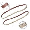 thumbnail image 3 of 3/8" x 21"(9mm x 533mm) Sanding Belt 320 Grit Aluminum Oxide 12pcs, 3 of 4