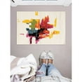 thumbnail image 3 of Linon Marisol Brush Stroke Power Loomed Polypropylene 2'x3' Rug in Multi-Color, 3 of 3