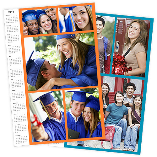 11x14 Calendar Collage Poster, Matte Photo Paper - Walmart.com