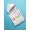 thumbnail image 3 of Sweet Quote Hoodie Women -Image by Shutterstock, Female 3X-Large, 3 of 4