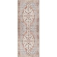 thumbnail image 2 of GLN Rugs Trapezus - Indoor, Machine Washable Area Rug 2'6"x7' Sky/Terra Home Carpet, 2 of 7