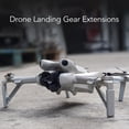 thumbnail image 4 of Extensiones De Tren De Aterrizaje Para Drones, Patas De Aterrizaje Para Drones Delanteros Y Traseros, Estructura Triangular, Ligera Para Mini 4 Pro, 4 of 8