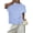 Light Blue, variant on PRETTYGARDEN Women's Spring Sweater Vest Trendy Flower Knit Short Sleeve Cute Pullover Tank Tops Summer Fashion Clothing