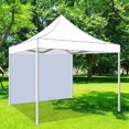 thumbnail image 3 of QUTETN Instant Canopy Sunwall for 10x10 Pop Up Canopy  Waterproof  99% UV Protection  1 Pc Sidewalls, 3 of 7