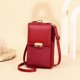 thumbnail image 3 of Bolso de mujer nuevo 2024, bolso para teléfono móvil, bolso de hombro de mujer moderno y sencillo, bolso bandolera, bolso cuadrado pequeño, 3 of 5