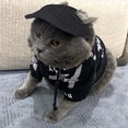 thumbnail image 4 of Chapeau de Soleil d'Été pour Animaux de Compagnie Robe Pull pour Chat Chapeau pour Chien Fournitures de Vacances, 4 of 5