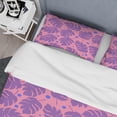 thumbnail image 4 of Designart 'Tropical Palm Leaves IV' Mid-Century Modern Duvet Cover Set, 4 of 4