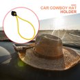 thumbnail image 2 of Lanyard Hat Stand Ventosa Sombrero de vaquero Soporte Cuerda para el hogar Dormitorio Vehículo JShteea El nuevo, 2 of 8