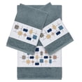 thumbnail image 1 of Linum Home Textiles Khloe Embellished Turkish Cotton Towel Set, 1 of 2