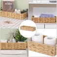 thumbnail image 6 of 1PC Woven Storage Basket Home Storage Basket Bedroom Organizing Storage Basket, 6 of 8