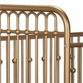 thumbnail image 6 of Little Seeds Monarch Hill Ivy Metal Baby Crib, Gold, 6 of 10