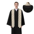 thumbnail image 4 of Fotbe Dog Faces Printed Class of 2024 Graduation Stole, 4 of 7