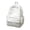 White, variant on Polka Dot School Backpack, Multi-Pockets Lace Trim Backpack, Large Capacity Schoolbag for Student College, Yellow