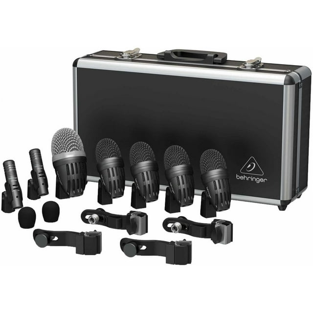 Behringer BC1500 Premium Juego de micrófonos para batería de 7 piezas