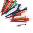 thumbnail image 1 of Professional Wooden Golf Tees 83MM Long 200Pcs Mixed Color, 1 of 9
