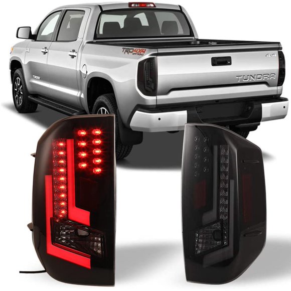 Winjet Série Tout-Terrain pour [2014 2015 2016 2017 2018 2019 2020 Toyota Tundra] Feux Arrière LED