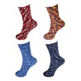 thumbnail image 1 of Chirpy Socks Assorted Super Soft Cozy Warm Colorful Microfiber Knobby Socks - 4 Pairs - Assortment 92, 1 of 7