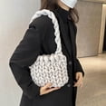 thumbnail image 2 of Fil Épais Ménager Durable pour Couverture Bricolage Fourre-Tout Fabrication Sac Fourre-Tout Coussin Crochet Blanc, 2 of 8