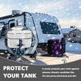 thumbnail image 5 of Uourmeti Purple Butterfly Garden RV Propane Tank Cover for Camping, Polyester Easy to Put on and Take off Camper Propane Tank Cover Decor Easy to Install RV Trailer Propane Tank Cover, 5 of 9