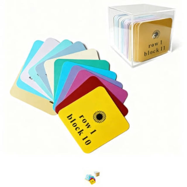 TIELUTT Quilted Paper Card for Marking and Play Reusable Stitching Templates for Kids Art and Educational Craft Projects Abomination Game Acronyms Game Amazed Game Game Table Set Board Games Kids