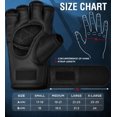 thumbnail image 4 of Guantes MMA RDX F12 Grappling Sparring Maya Hide Leather, 4 of 7