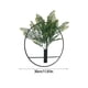 thumbnail image 3 of 1Pcs Wall Plant Decor Round Artificial Plants With Metal Round Hanging Hoop For Decor, 3 of 8