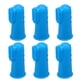 thumbnail image 1 of Cepillos de dientes de silicona para perros, 6 unidades, higiene dental, para perros pequeños y grandes, gatos y la mayoría de las mascotas (azul, 6 unidades), 1 of 7