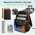 thumbnail image 4 of Yspwyqan Backpack Set Kids Boys, Ice Fire Dragon 4 Piece Backpack and Lunchbox Set with Pencil Case, 17 Inch Lightweight Padded Straps Daypack for Middle High School Travel, 4 of 7