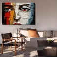 thumbnail image 6 of abstract artwork portrait Poster Decorative Painting Canvas Wall Art Living Room Posters Bedroom Painting,Frame-style,28×41inch (70×105cm), 6 of 8