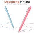 thumbnail image 3 of 12 Couleurs Stylos Gel Colorés Pointe Fine, 3 of 7