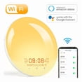 thumbnail image 4 of Despertador Wifi, aplicación inteligente, luz de despertador Alexa/Google Home, 4 of 5