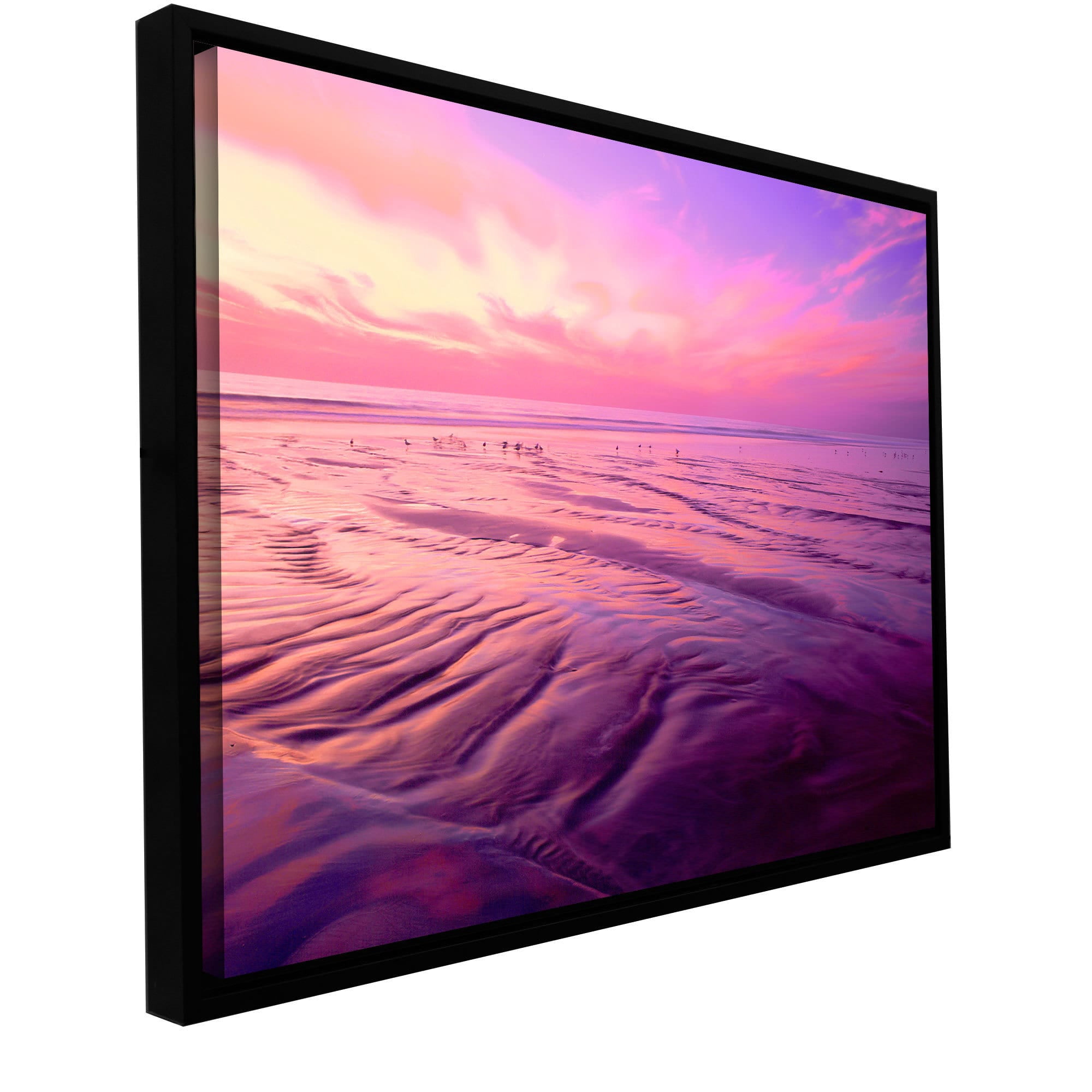 ArtWall Dean Uhlinger "Buena Vista" Floater Framed Gallery-Wrapped Canvas