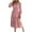 Pink, variant on THDHVS Dresses for Women,Summer Dress,Womens Summer Long Sleeve Crew Neck Long Dresses Fashion Casual Fits Flowy Tiered Boho Beach Vacation Sundress Red L