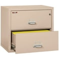 thumbnail image 3 of Fireking 2 Drawer 31" wide Classic Lateral fireproof File Cabinet-Champagne, 3 of 3