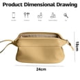 thumbnail image 2 of Bolso de gran capacidad cosmético portátil de moda del almacenamiento del viaje, hecho de PU, 2 of 5