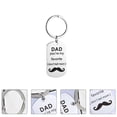 thumbnail image 5 of Masteelf  Stainless Steel Keychain Attractive Father's Day Decoration, 5 of 7