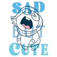 thumbnail image 2 of Men's Inside Out 2 Sad But Cute Graphic T-Shirt, 2 of 5
